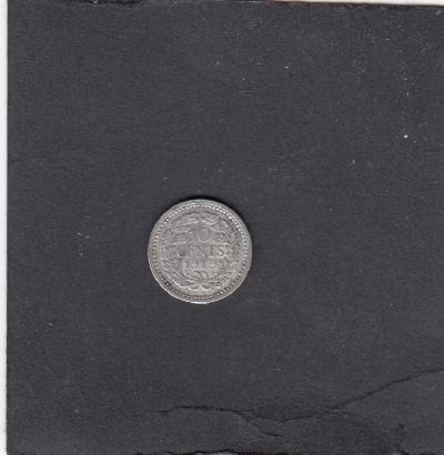 Beschrijving: 10 Cent WILHELMINA